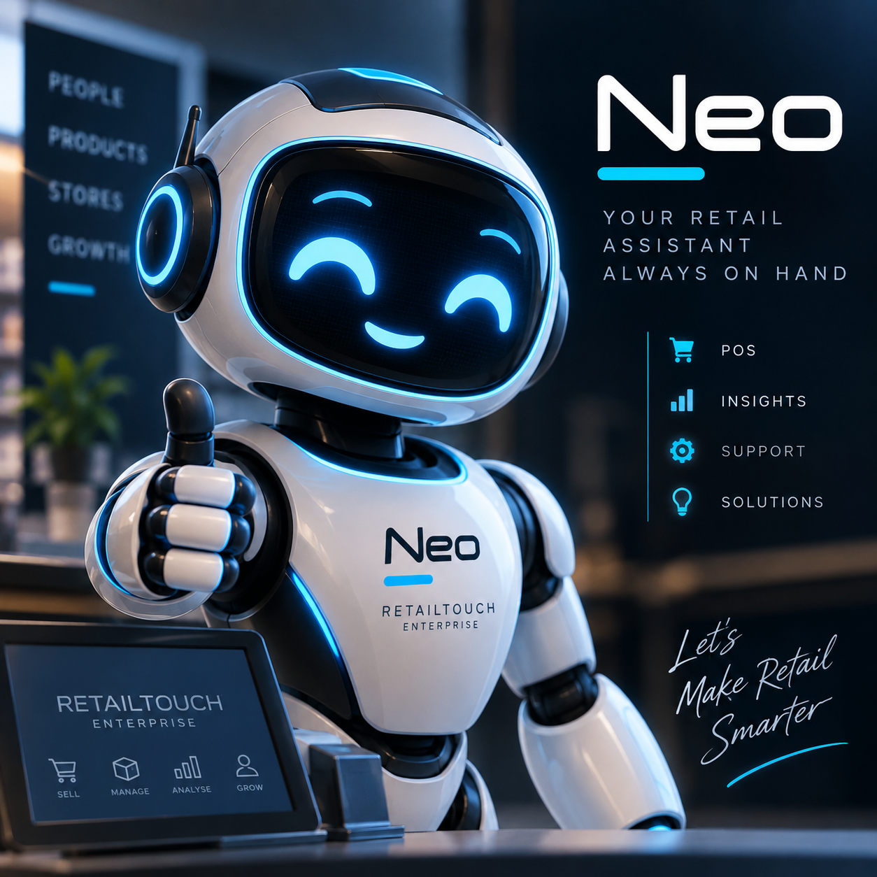 Neo, the Retail Touch assistant